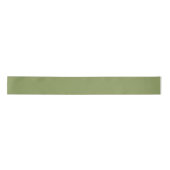 Moss Green Solid Color Satinband (Vorderseite)