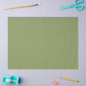 Moss Green Solid Color Seidenpapier (Basteln)