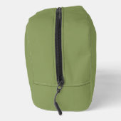 Moss Green Solid Color Waschbeutel (Rechts)