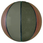 Moss Green Split Basketball - Anpassbar (Vertikal)