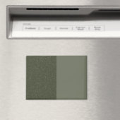 Moss Green Split Design Magnet (benutzerdefinierba (In Situ (Geschirrspüler))