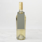 Moss Green Split Flasche Hanger Tag - Custom Flaschenanhänger (Auf Flasche)