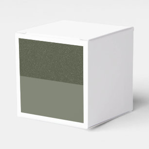 Moss Green Split Gevor Box Design - Anpassbar Geschenkschachtel