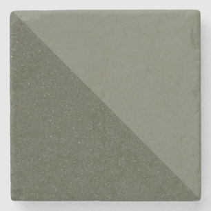 Moss Green Split Stone Untersetzer