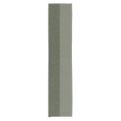 Moss Green Split Table Runner - Anpassbares Design Kurzer Tischläufer (Vorderseite)