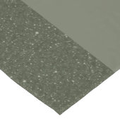 Moss Green Split Table Runner - Anpassbares Design Kurzer Tischläufer (Ecke)