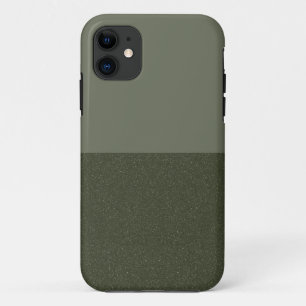 Moss Green Split Texture iPhone 11 Fall - Custom Case-Mate iPhone Hülle
