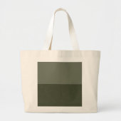 Moss Green Split Texture Tote Bag - individuell ei Jumbo Stoffbeutel (Vorne)