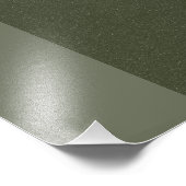 Moss Green Split-Tone Foto Print - Anpassbar (Ecke)