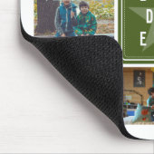 Moss Green Star Bester Vater je Fotomaterial Mousepad (Ecke)