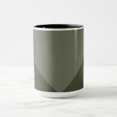 Moss Green + Textile Coffee Tasse (Zentrum)