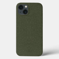 Moss Green Texture iPhone 13 Case - benutzerdefini
