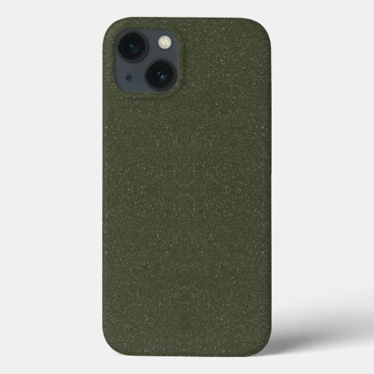 Moss Green Texture iPhone 13 Case - benutzerdefini (Rückseite)