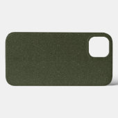 Moss Green Texture iPhone 13 Case - benutzerdefini (Rückseite (Horizontal))