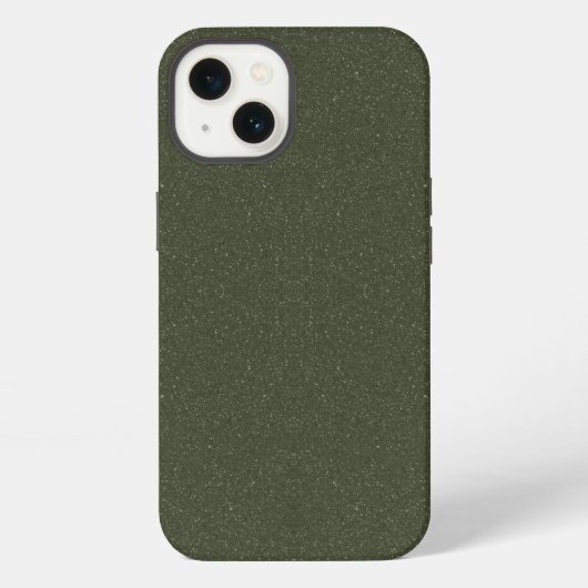 Moss Green Texture iPhone 13 Case - benutzerdefini Hülle (Rückseite)