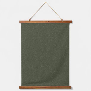 Moss Green Texture Wall Tapestes - Anpassbar Wandteppich Mit Holzrahmen