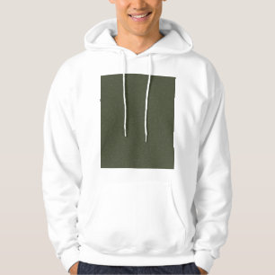 Moss Green Textured Hoodie Design - Anpassbar