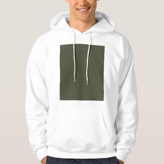 Moss Green Textured Hoodie Design - Anpassbar (Vorderseite)
