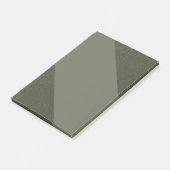 Moss Green Textured Post It Notes Post-it Klebezettel (angewinkelt)