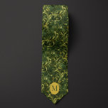 Moss Green und Gold botanisch Krawatte<br><div class="desc">Machen Sie eine Aussage mit unserer Moss Green und Gold Botanical Neck Tie. Die Kombination aus Moos Grün und Gold,  zusammen mit dem botanischen Design,  strahlt Eleganz und Stil aus. Pair es mit unseren passenden Socken für ein abgestimmtes und luxuriöses Aussehen.</div>