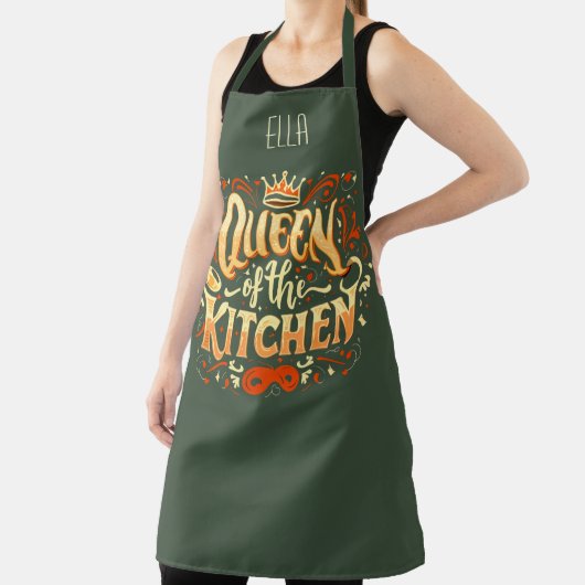 MOSS GRÜNE FARBKÄSE DER KÜCHE SCHÜRZE (InSitu)