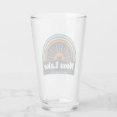 Moss Lake North Carolina Rainbow Glas (Rückseite)