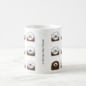 Moss Landing Sea Otters Kaffeetasse (Mittel)