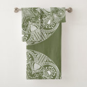 Moss Mandala Badhandtuch Set (Insitu)
