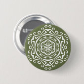 Moss Mandala Button (Vorne & Hinten)