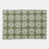 Moss Mandala Handtuch (Horizontal)