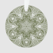 Moss Mandala Ornament (Vorderseite)