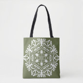 Moss Mandala Tasche (Vorderseite)