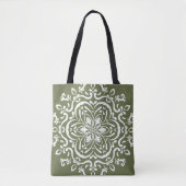 Moss Mandala Tasche (Vorderseite)