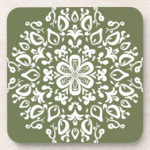 Moss Mandala Untersetzer (Vorderseite)