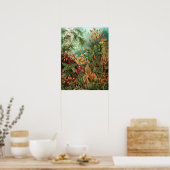 Moss (Muscinae) von Haeckel Poster (Küche)