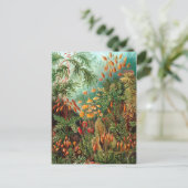 Moss (Muscinae) von Haeckel Postkarte (Stehend Vorderseite)