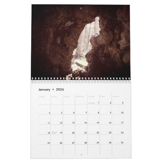 Moss & Mushrooms Goblincore Kalender (Jan 2026)