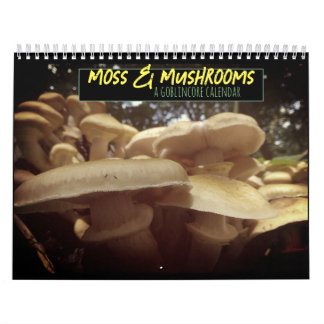 Moss & Mushrooms Goblincore Kalender