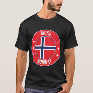 Moss, norwegische Stadt T-Shirt