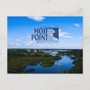 Moss Point, MS Postkarte
