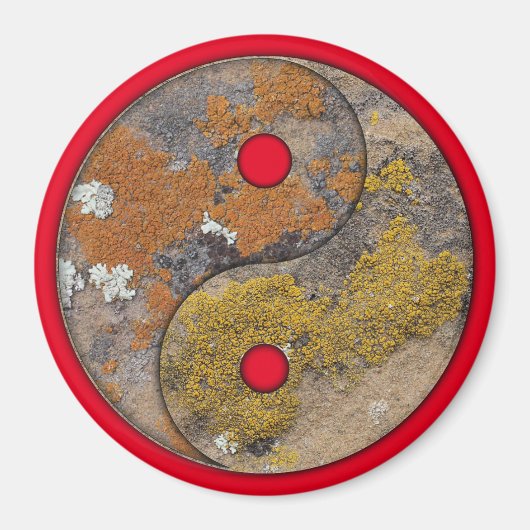 Moss Rock Art Talking Canyons, New Mexico Magnet (Vorne)