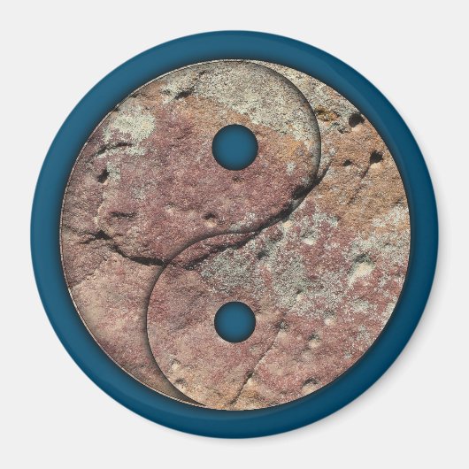 Moss Rock Art Talking Canyons, New Mexico Magnet (Vorne)