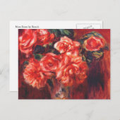 Moss-Rose von Renoir Postkarte (Vorne/Hinten)