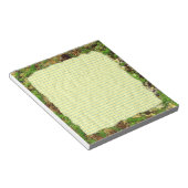 Moss Rust Age Grunge Old Camouflage Textur Notizblock (angewinkelt)