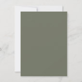Moss Split Flat Card - sparkle + Matt Design Karte (Rückseite)