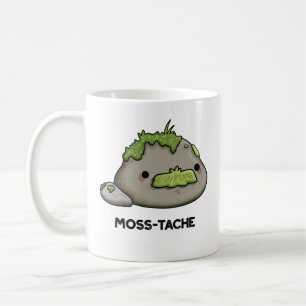 Moss tache Funny Mustache Pun Kaffeetasse