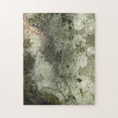 Moss und Lichen auf Rock Puzzle (Vertikal)