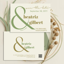 Moss und Olive Green Moderne Hochzeit
