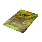 Moss und Stein – Hungarian Falls, Upper Peninsula Badematte (Schrägansicht)