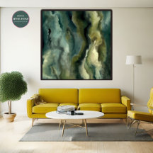 Moss Wall Art Poster | Kunst der künstlerischen Kü